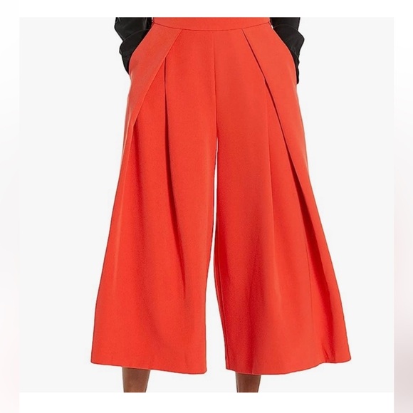 Pants - MILLY ITALIAN  CADY WIDE LEG HIGH WAIST CULOTTES Size 6 NWOT NEVER WORN